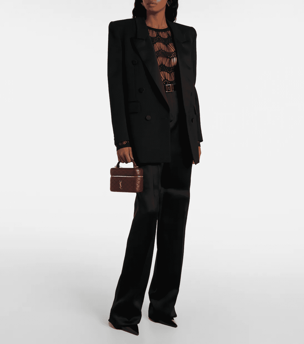 Saint Laurent gaby vanity bag in lambskin