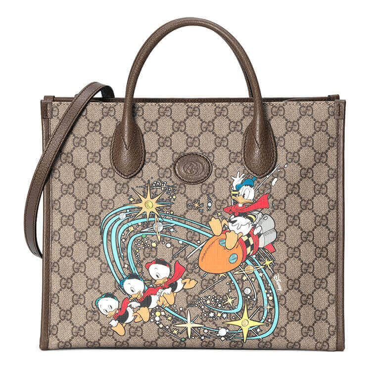 GUCCI Disney x Gucci Donald Duck Tote Bag
