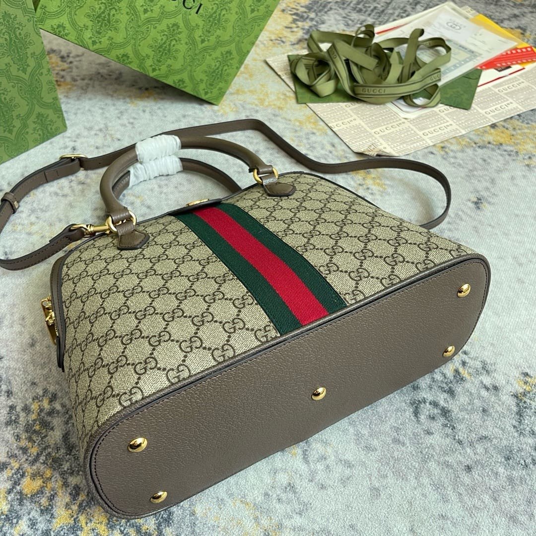GUCCI OPHIDIA MEDIUM TOP HANDLE BAG