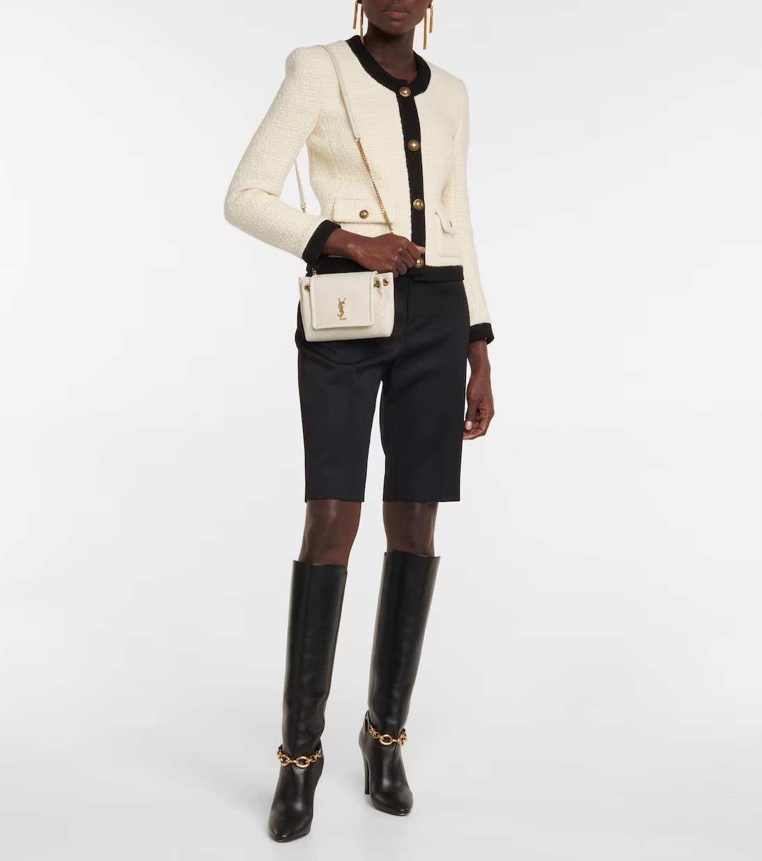 Saint Laurent Nolita Mini leather shoulder bag