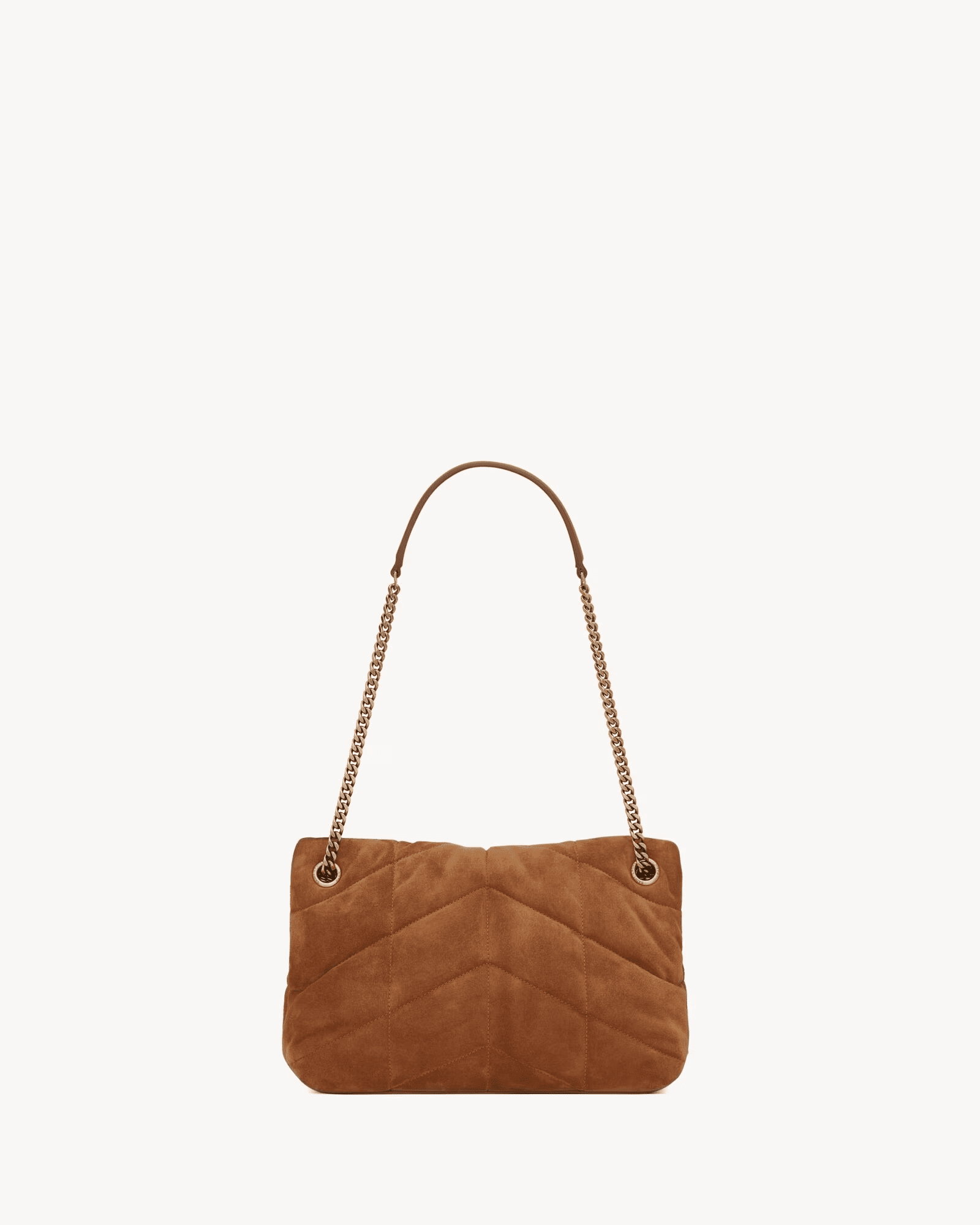 Saint Laurent PUFFER SMALL in suede