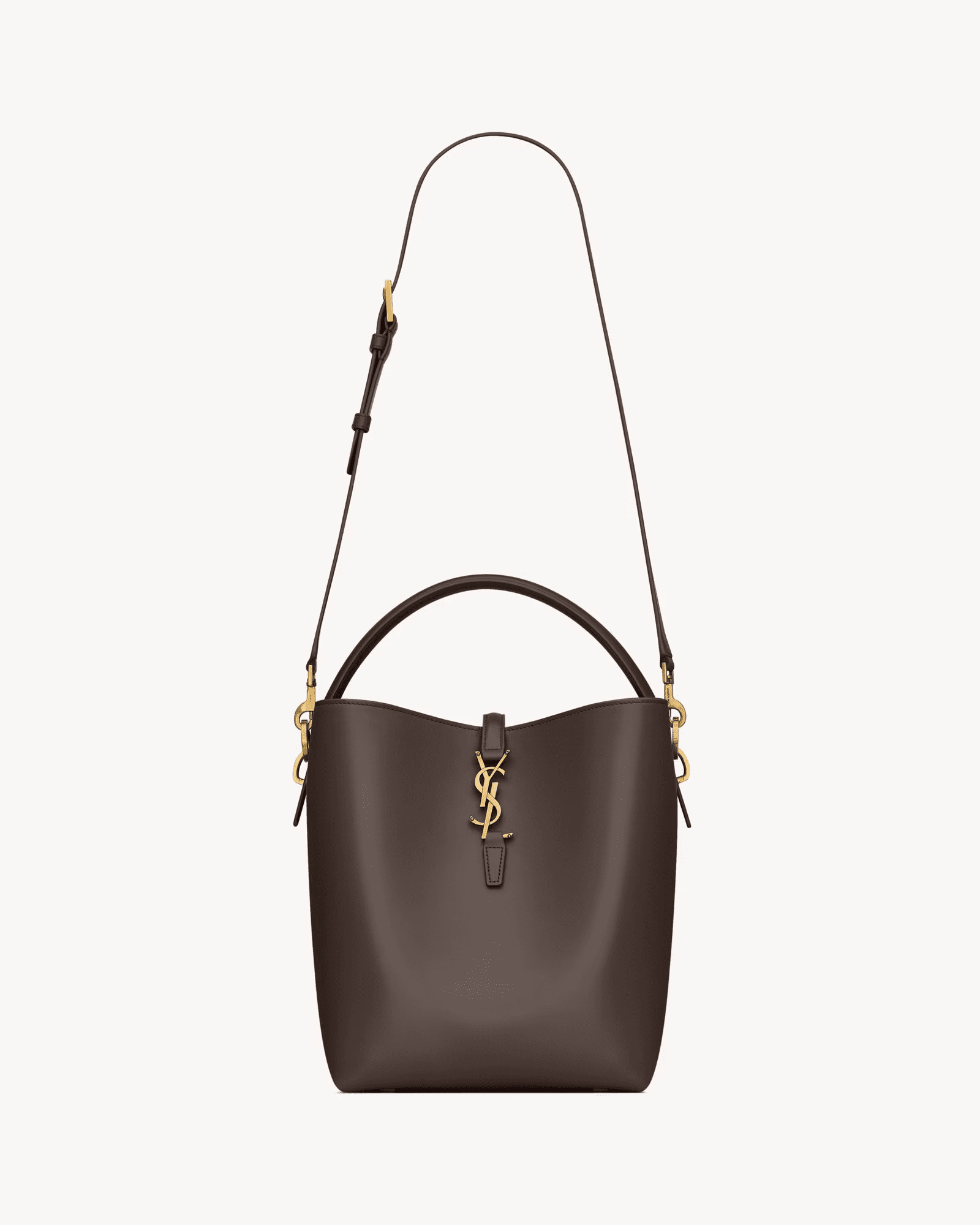 SAINT LAURENT LE 37 IN SHINY LEATHER