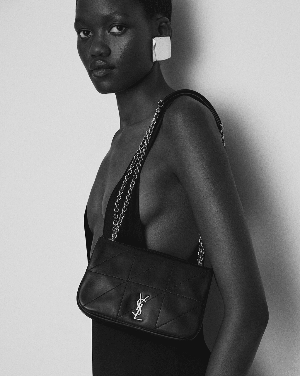 SAINT LAURENT JAMIE 4.3 MINI CHAIN BAG IN LAMBSKIN