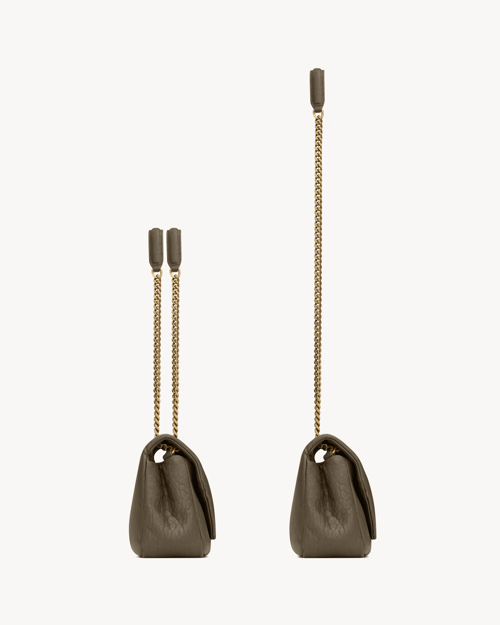 Saint Laurent CALYPSO medium in grained lambskin