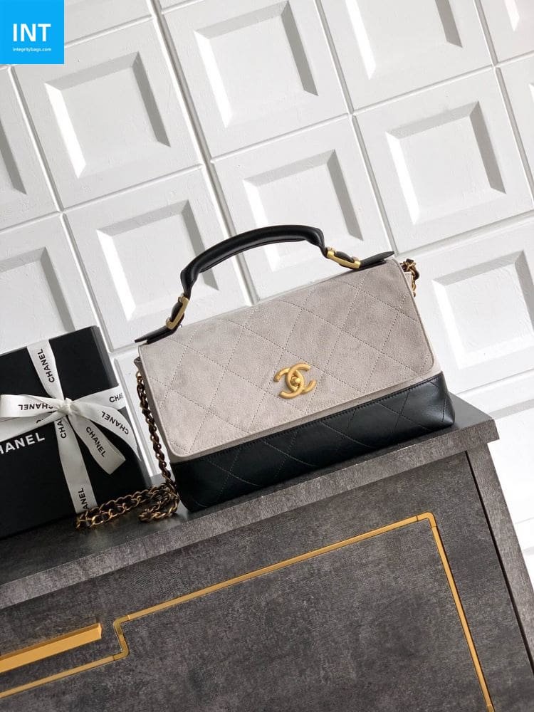 Chanel Large Flap Bag with Top Handle