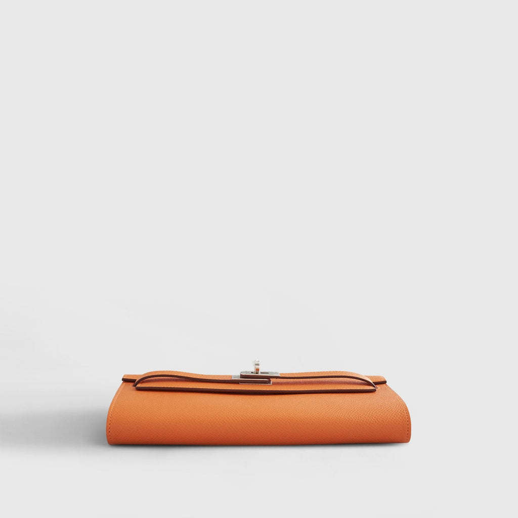 Hermès Kelly To Go Epsom Orange Palladium Hardware