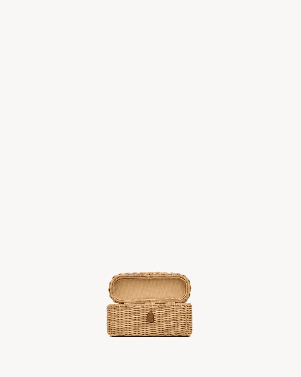 Saint Laurent GABY vanity bag in osier