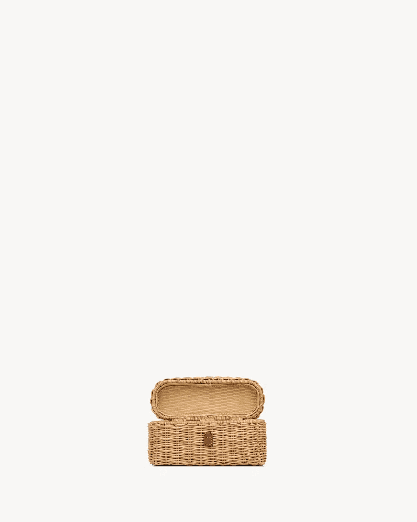 Saint Laurent GABY vanity bag in osier