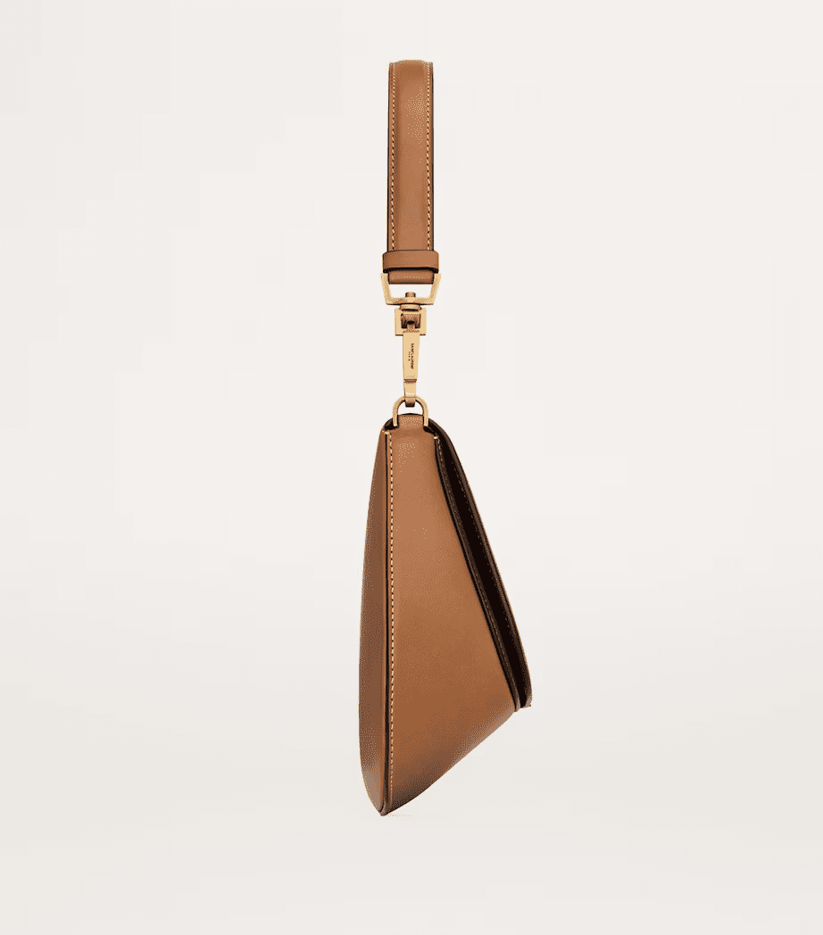 Saint Laurent Leather Voltaire Top-Handle Bag
