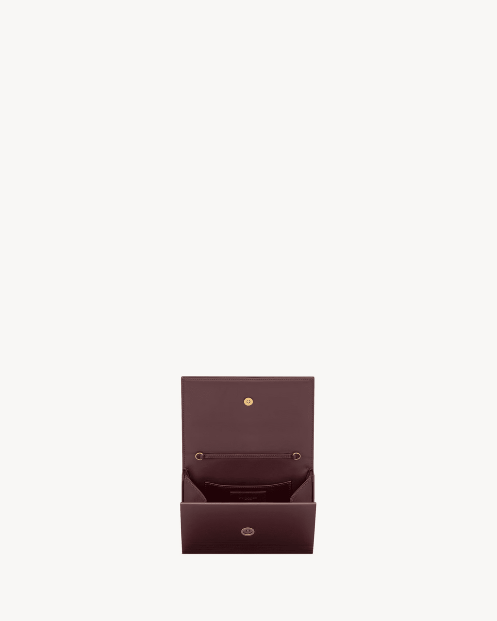 Saint Laurent VICKY MINAUDIÈRE in PLEXIGLAS