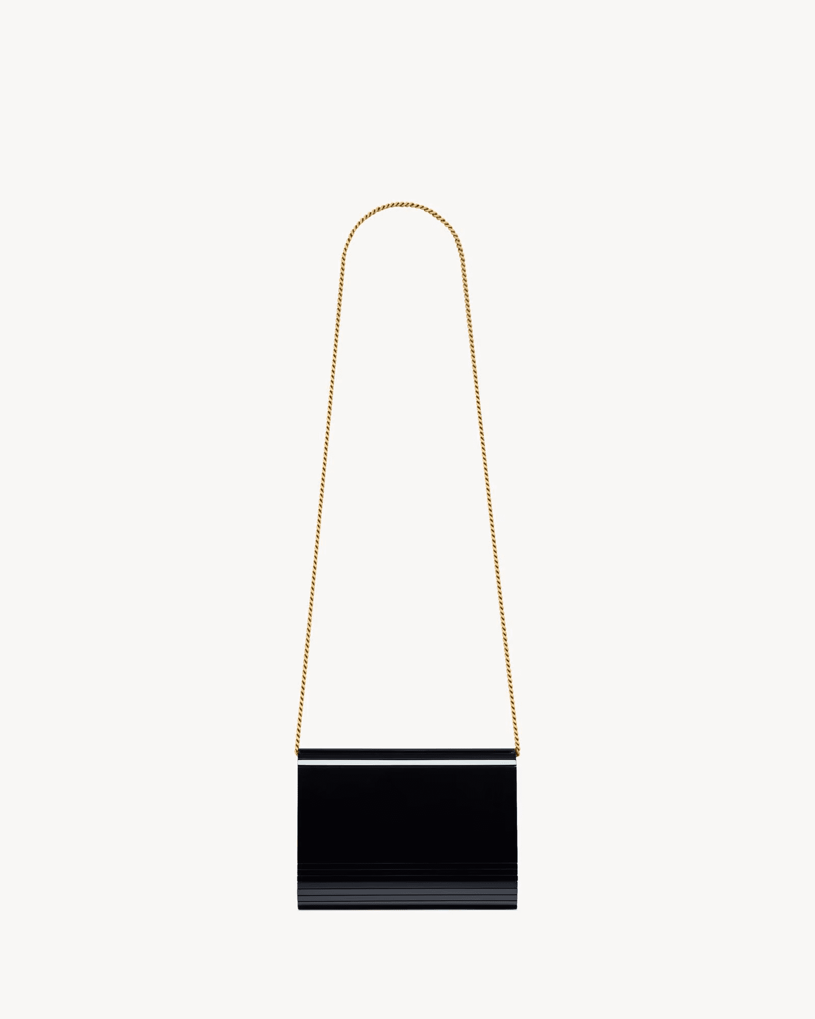 Saint Laurent VICKY MINAUDIÈRE in PLEXIGLAS