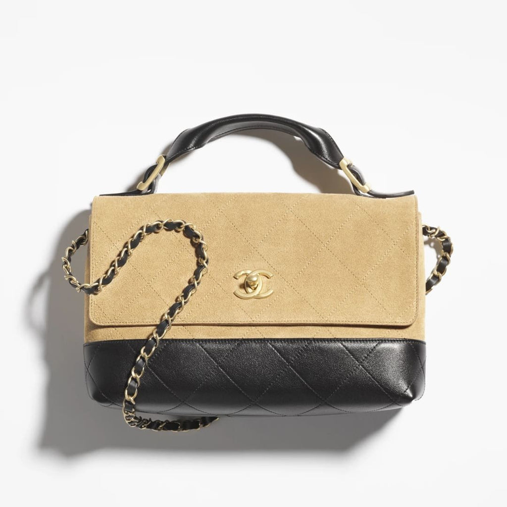Chanel Large Flap Bag with Top Handle