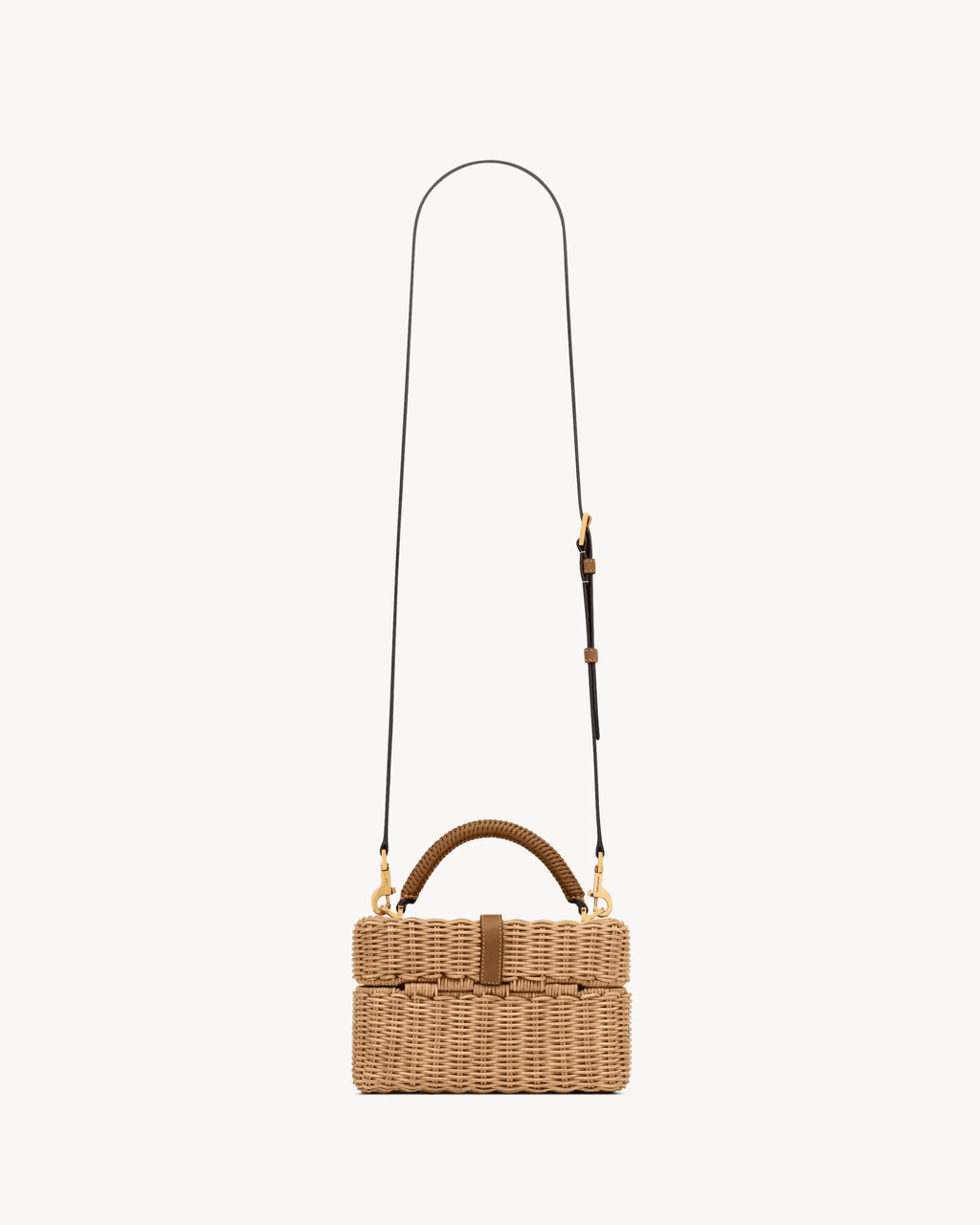 Saint Laurent GABY vanity bag in osier