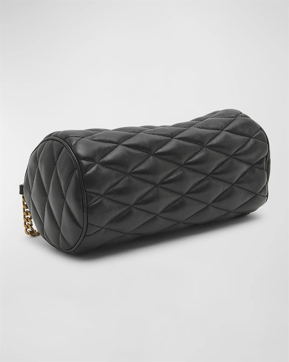 Saint Laurent Sade Medium YSL Tube Shoulder Bag in Quilted Smooth Leather