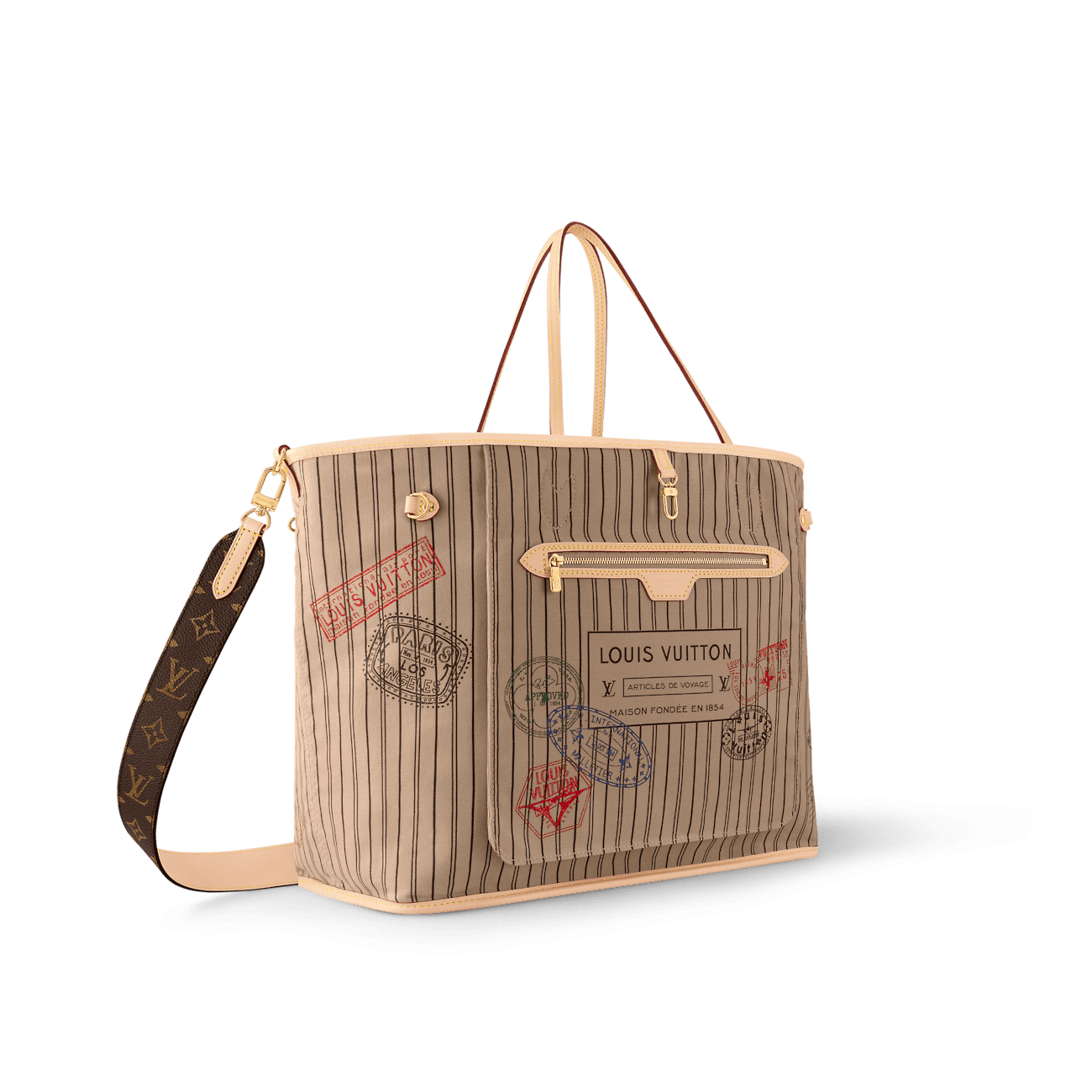 Louis Vuitton M11948 Neverfull Bandoulière Inside Out GM