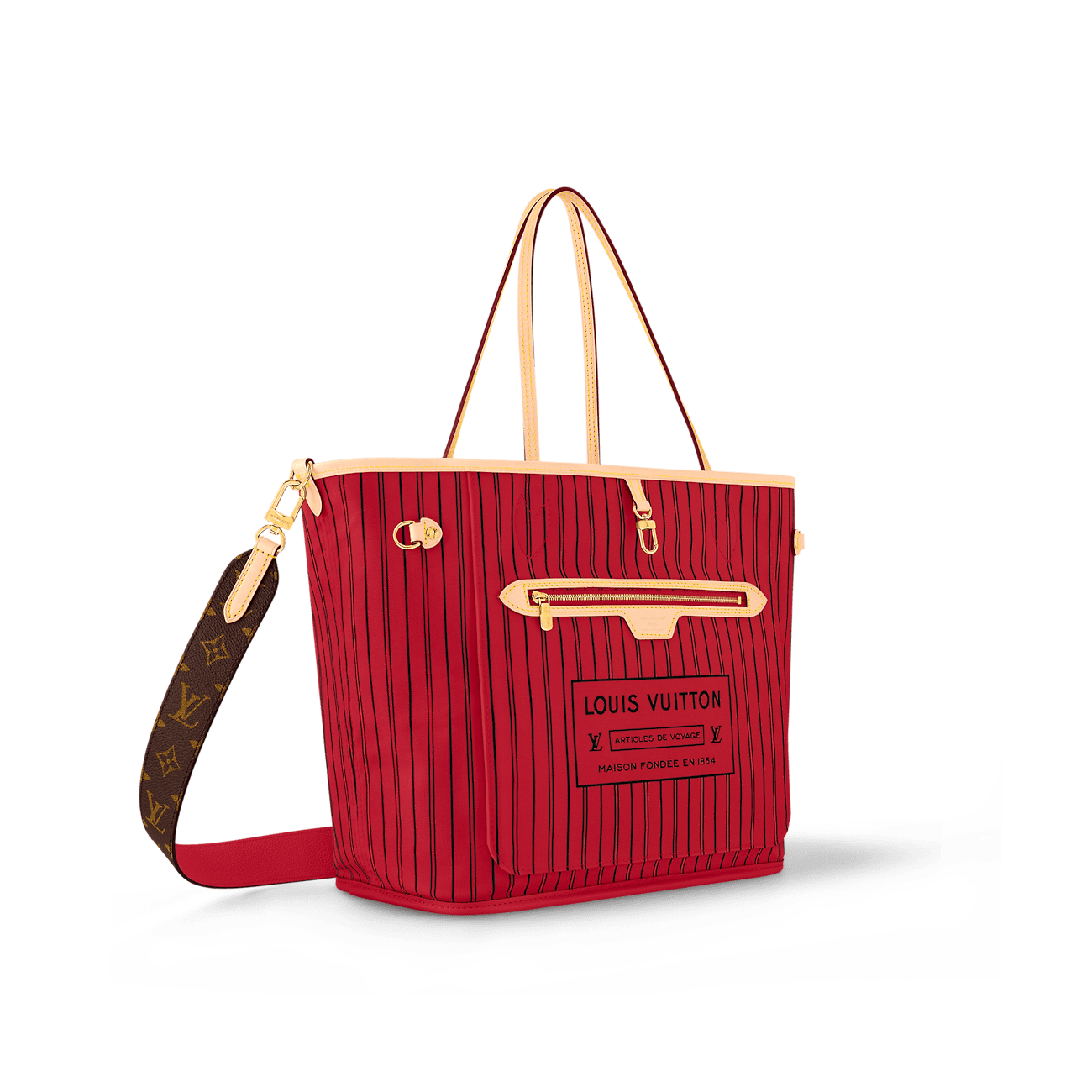 Louis Vuitton M12096 Neverfull Bandoulière Inside Out MM