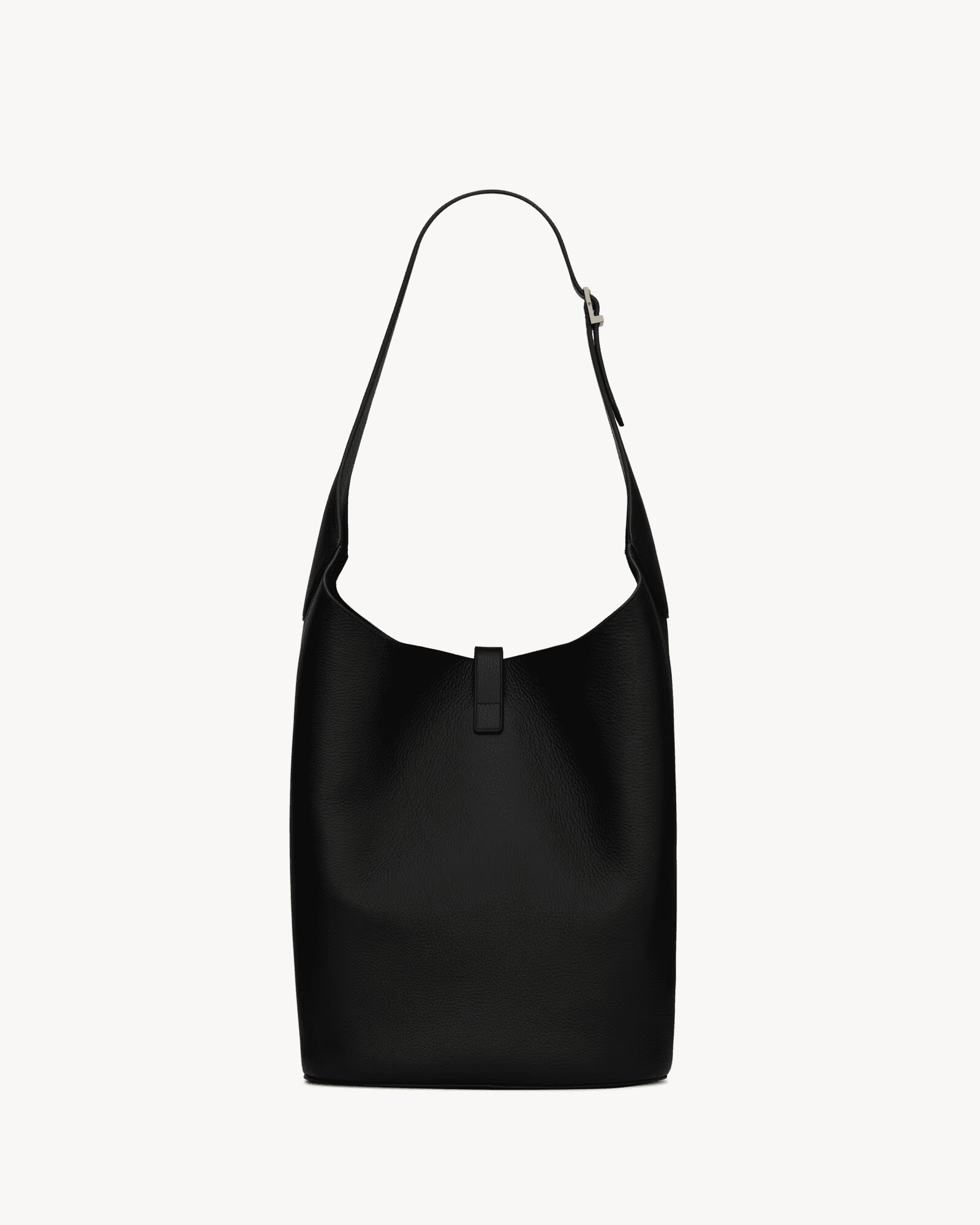Saint Laurent LE 5 À 7 hobo in grained leather