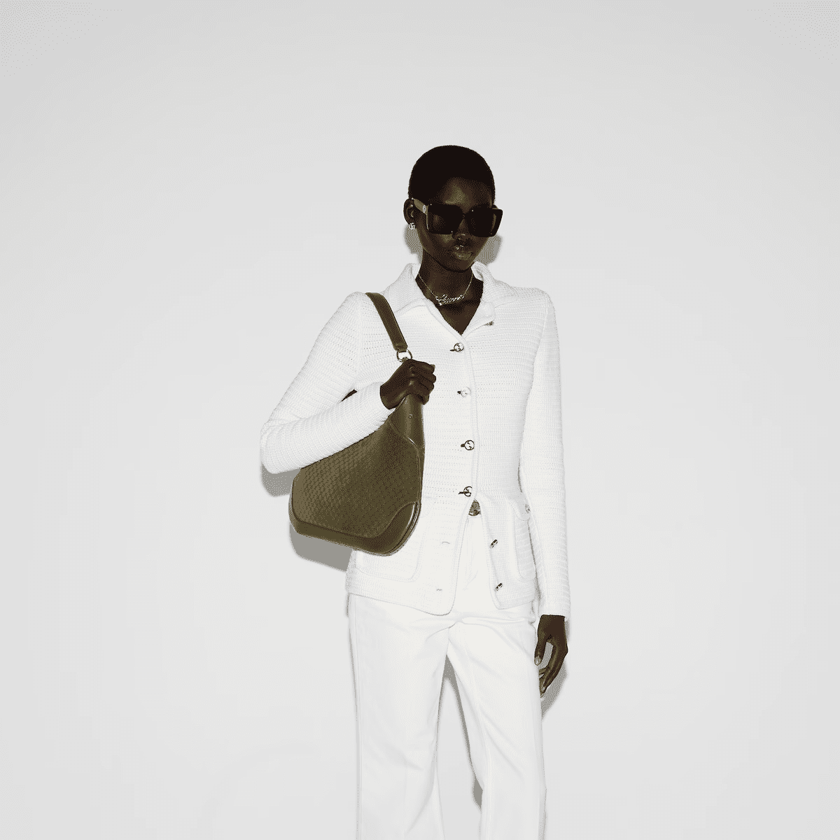 GUCCI B MEDIUM SHOULDER BAG