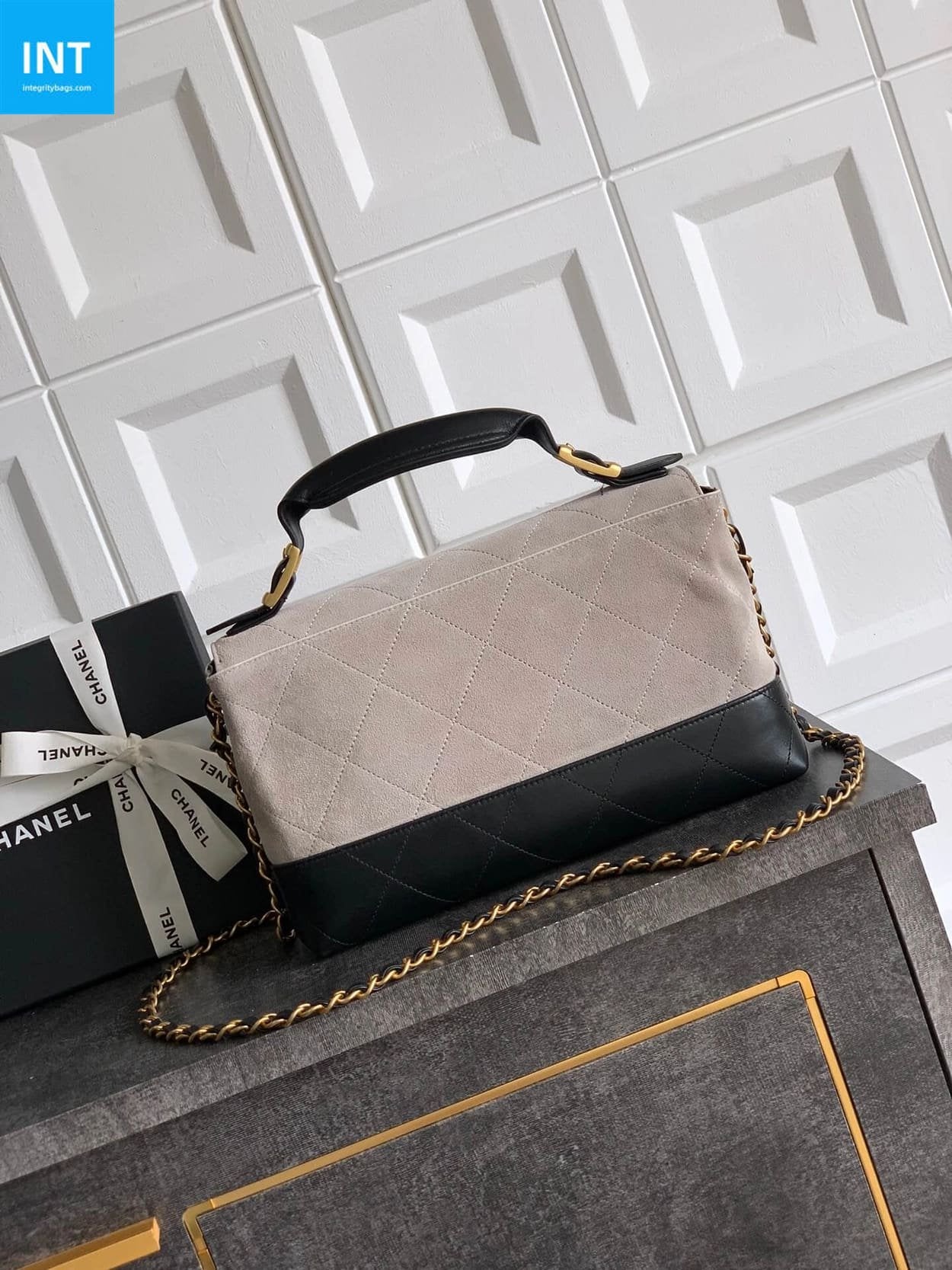 Chanel Large Flap Bag with Top Handle