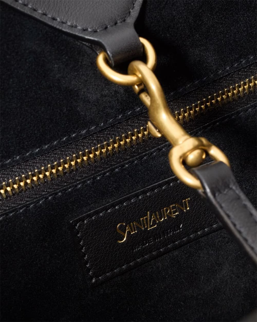 Saint Laurent Y TOTE IN LEATHER