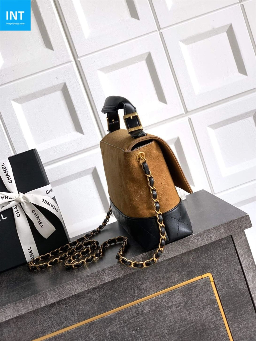 Chanel Large Flap Bag with Top Handle