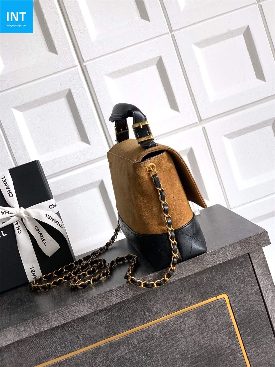 Chanel Large Flap Bag with Top Handle