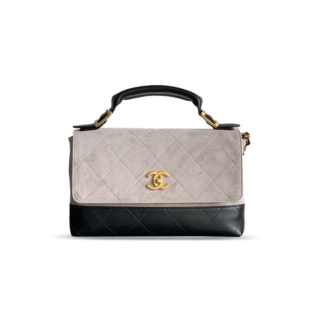 Chanel Large Flap Bag with Top Handle