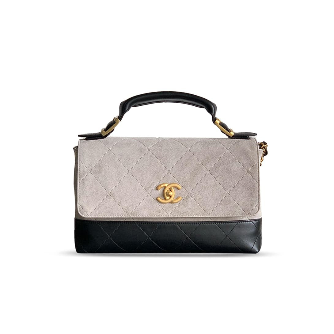 Chanel Large Flap Bag with Top Handle