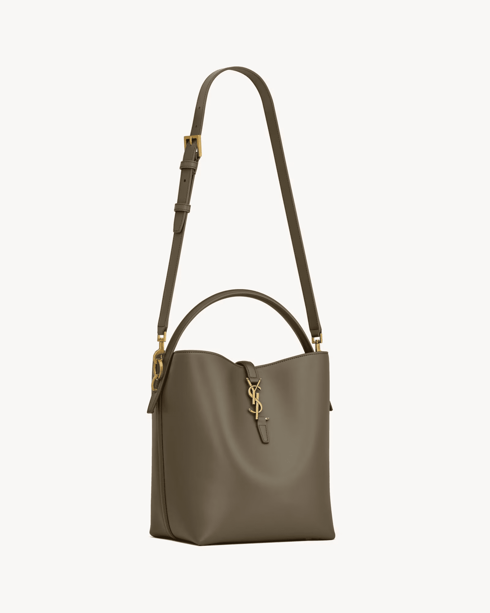 SAINT LAURENT LE 37 IN SHINY LEATHER