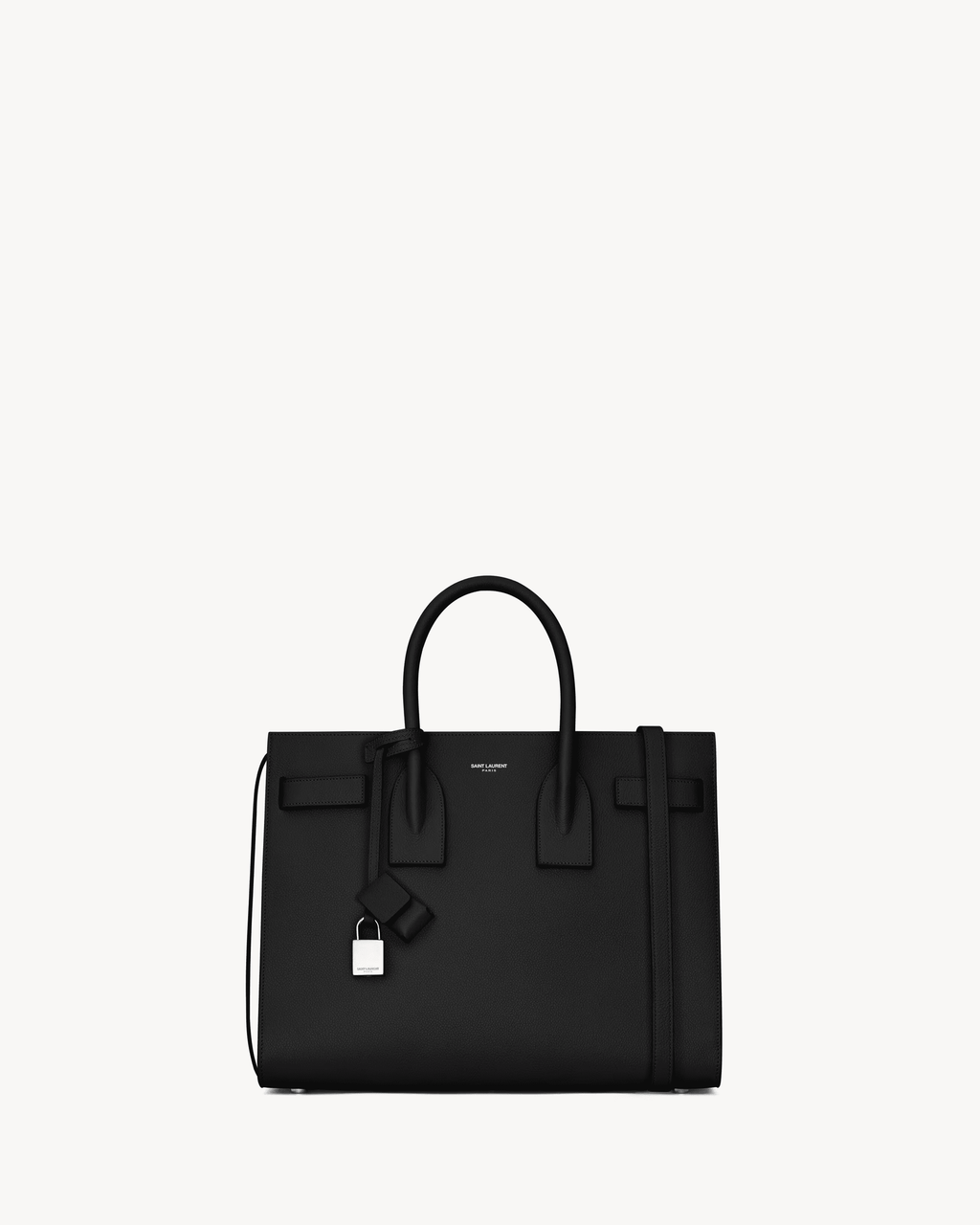 Saint Laurent Small SAC DE JOUR bag in grained leather