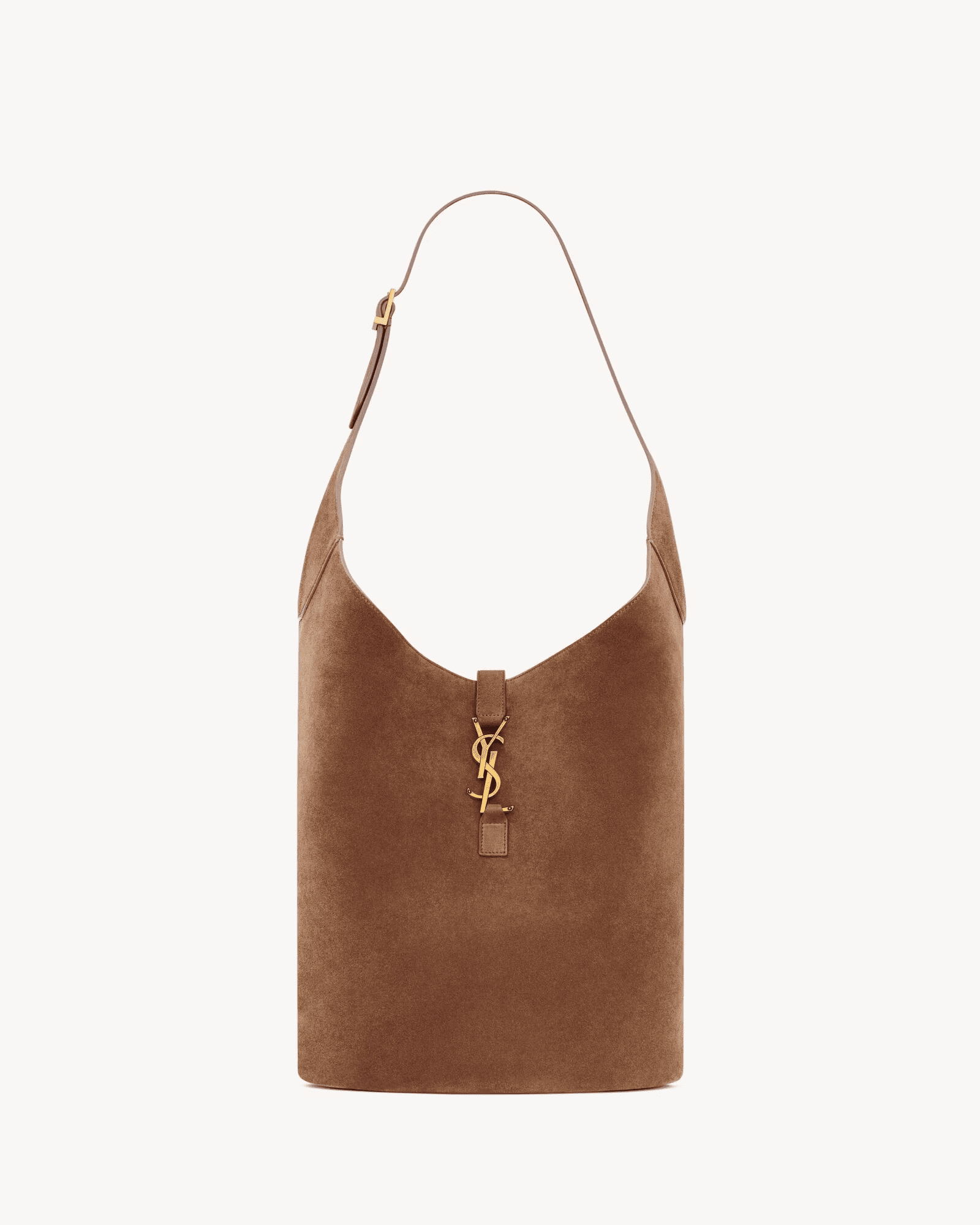 Saint Laurent LE 5 À 7 hobo in suede