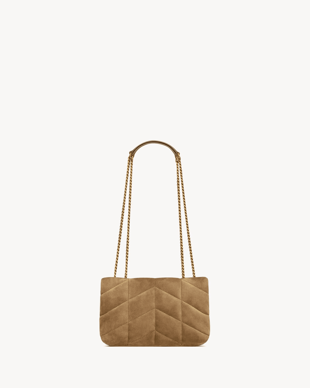 Saint Laurent Toy PUFFER in suede