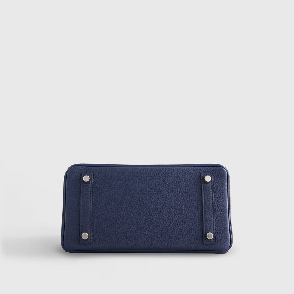 Hermès Birkin 25 Togo Blue Navy Palladium Hardware