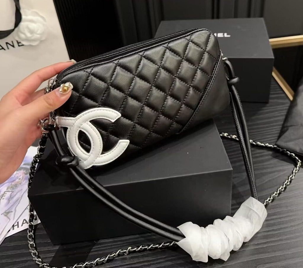 Chanel Cambon leather handbag