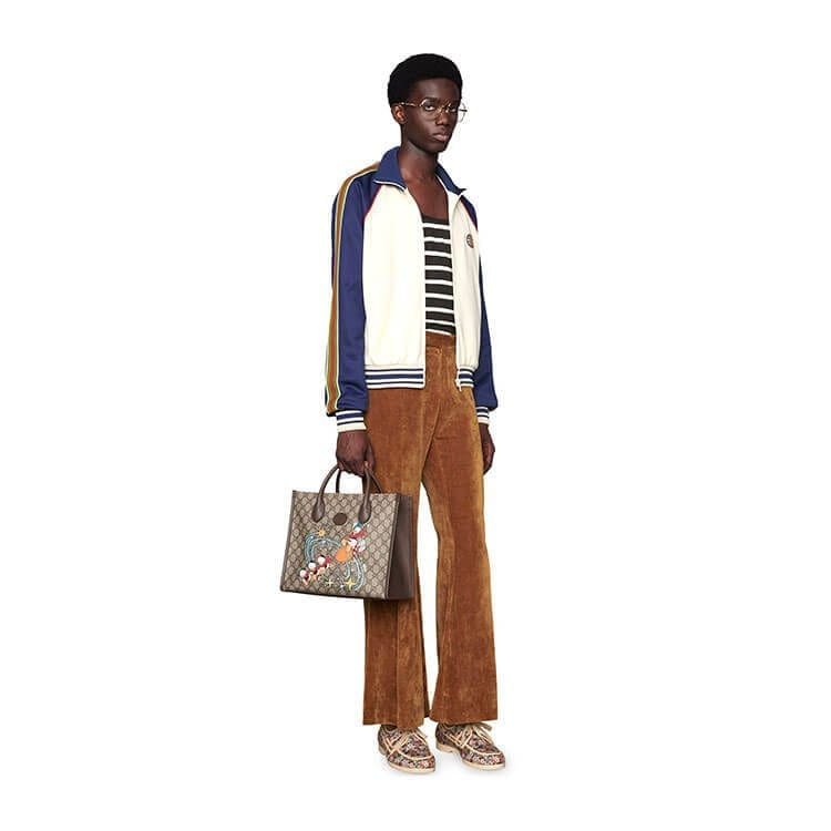 GUCCI Disney x Gucci Donald Duck Tote Bag