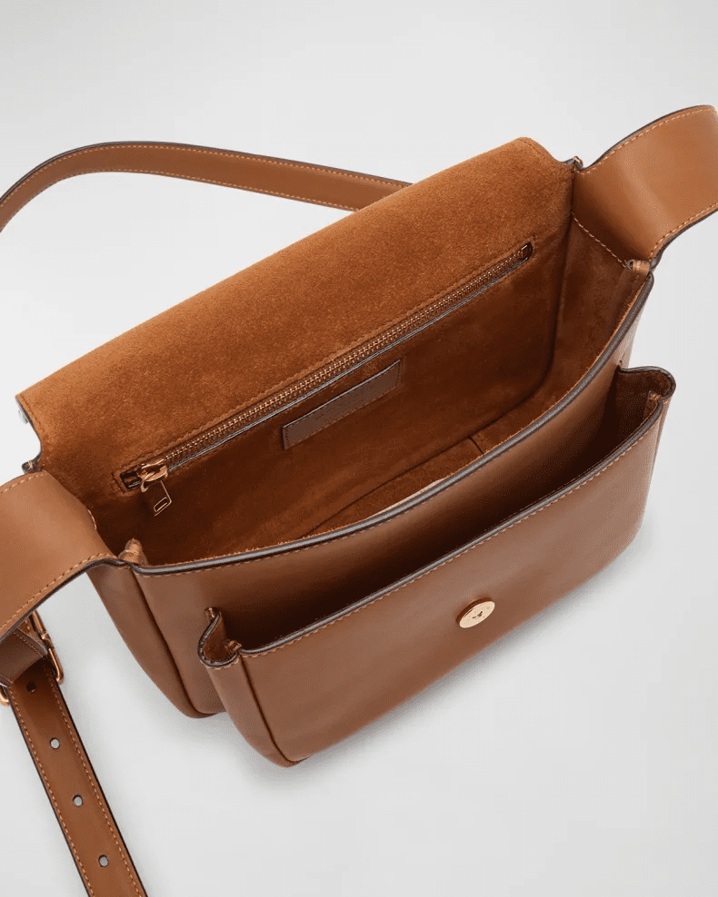 Saint Laurent Niki YSL Crossbody Bag in Vegetable Calf Leather