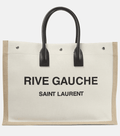 Saint Laurent Rive Gauche Small Tote in Canvas
