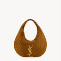 Saint Laurent ICARE hobo in quilted suede