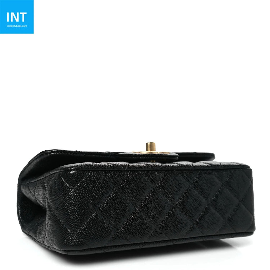 Chanel Caviar Quilted Mini Handy CC Flap Black