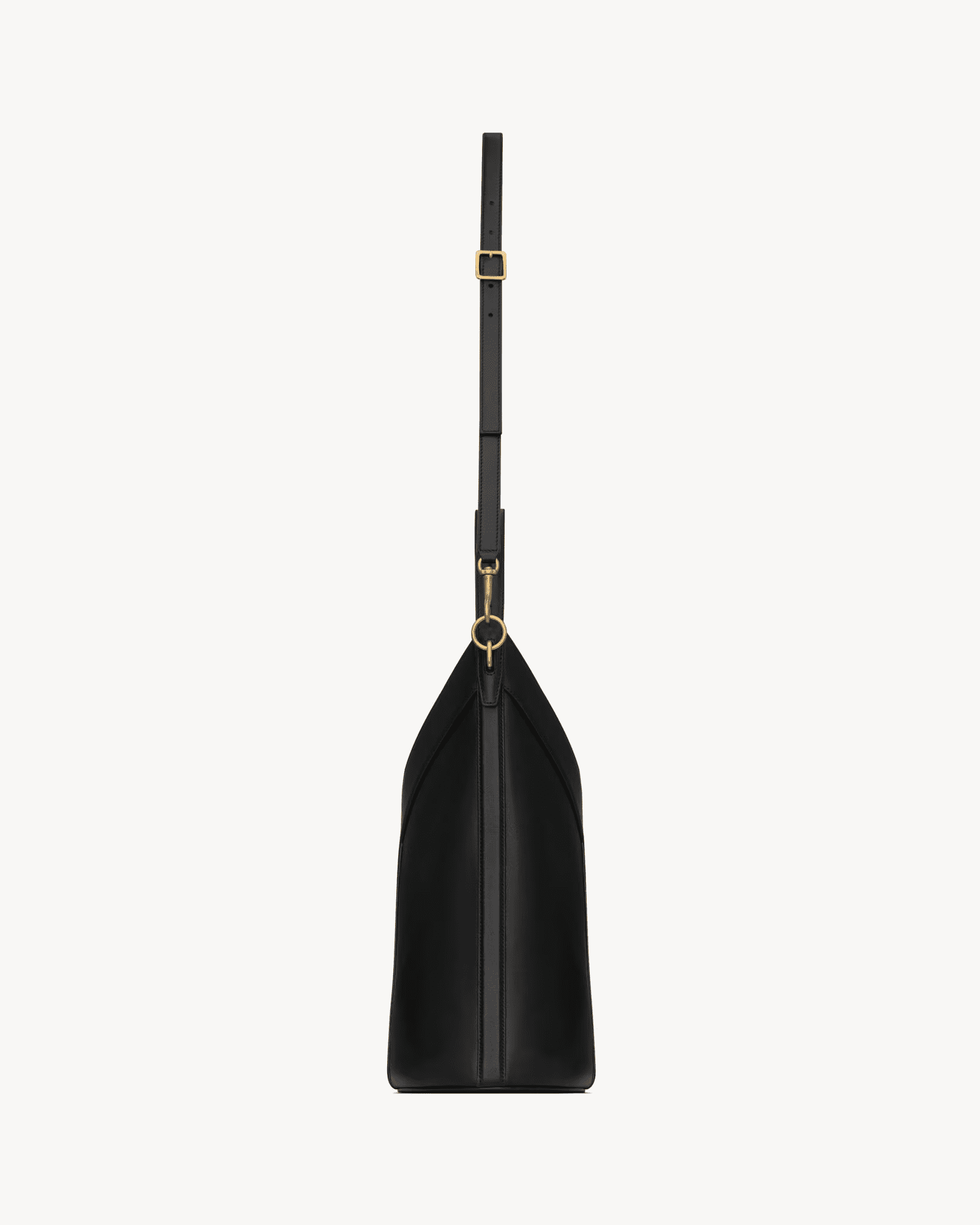 Saint Laurent Y top-handle bucket in leather