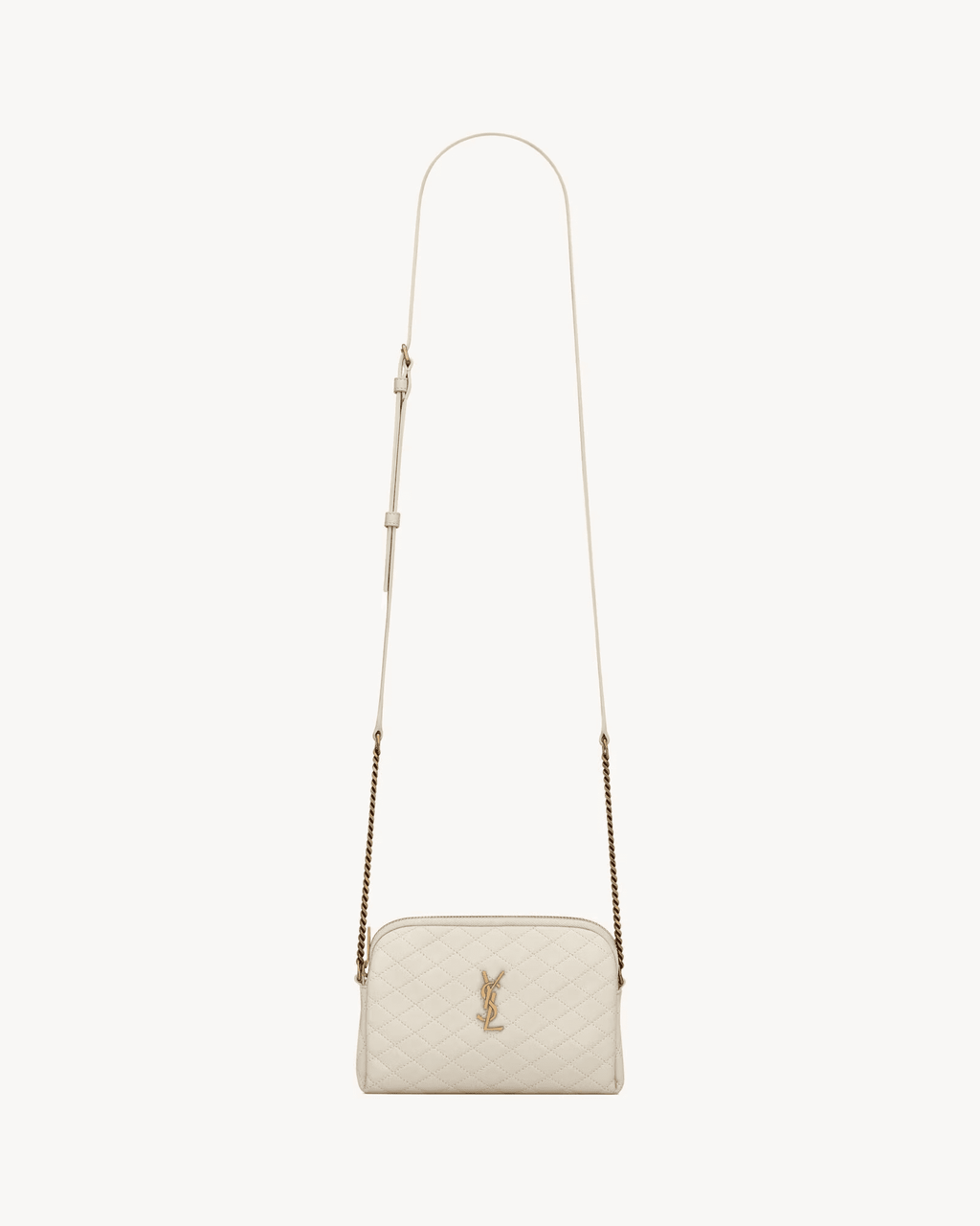 Saint Laurent GABY ZIPPERED POUCH IN LAMBSKIN