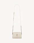 Saint Laurent GABY ZIPPERED POUCH IN LAMBSKIN