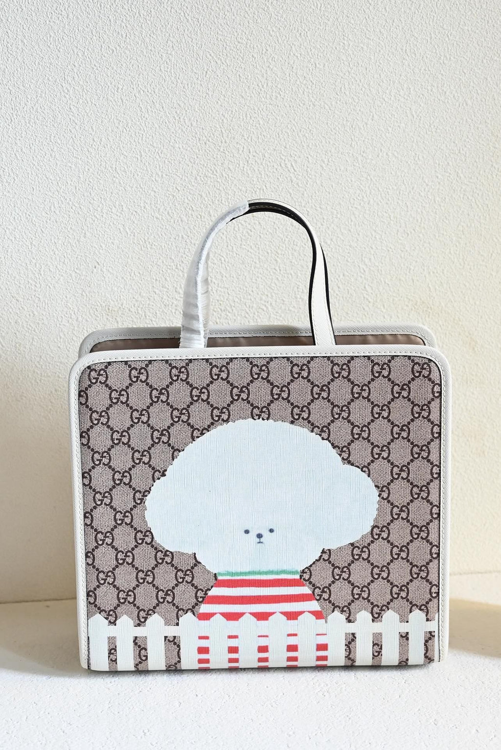 GUCCI CHILDREN’S DOG PRINT TOTE BAG