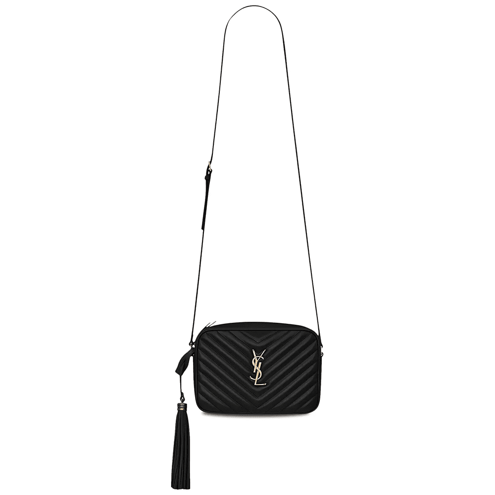 Saint Laurent lou quilted leather camera bag