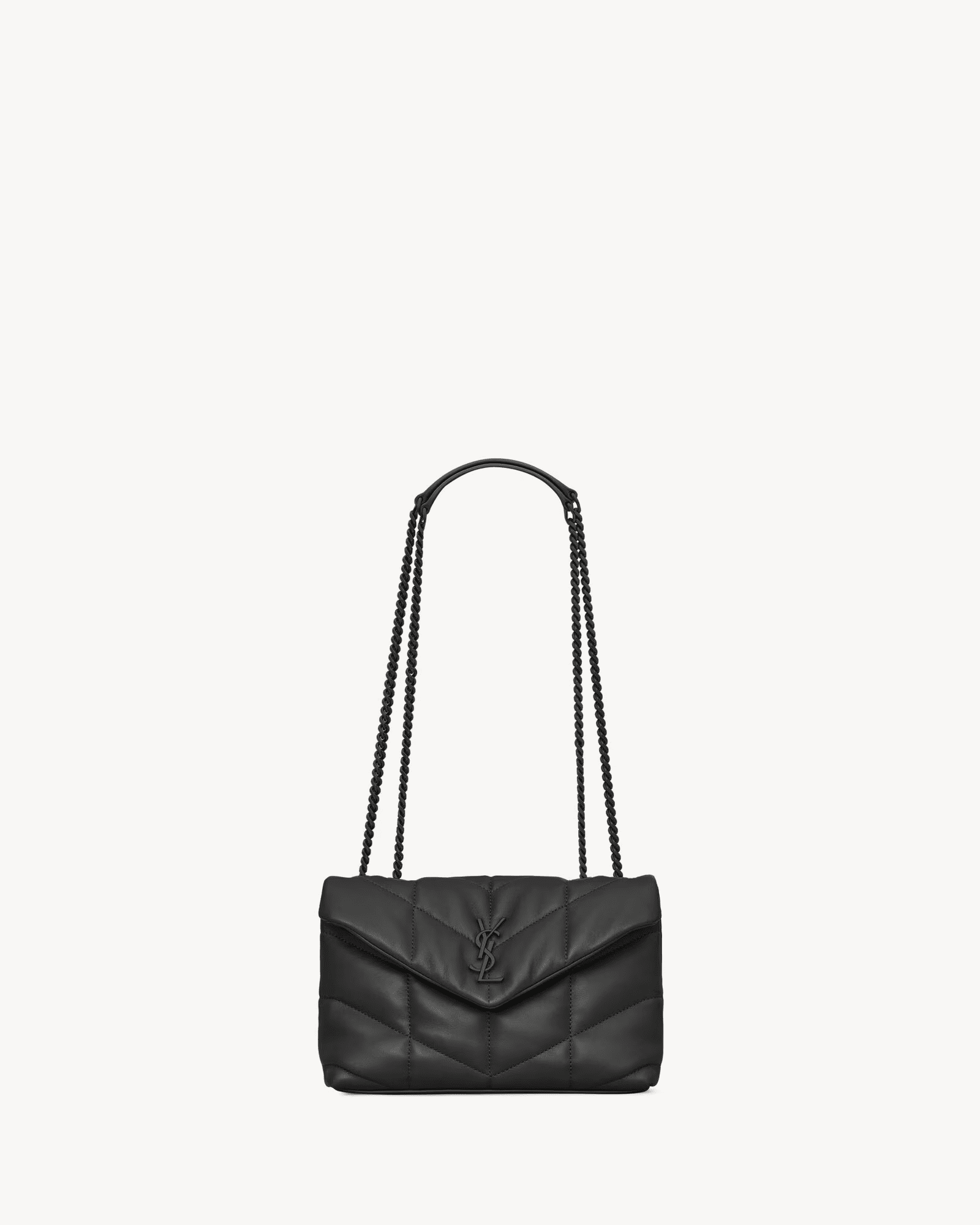 Saint Laurent Toy Puffer in lambskin