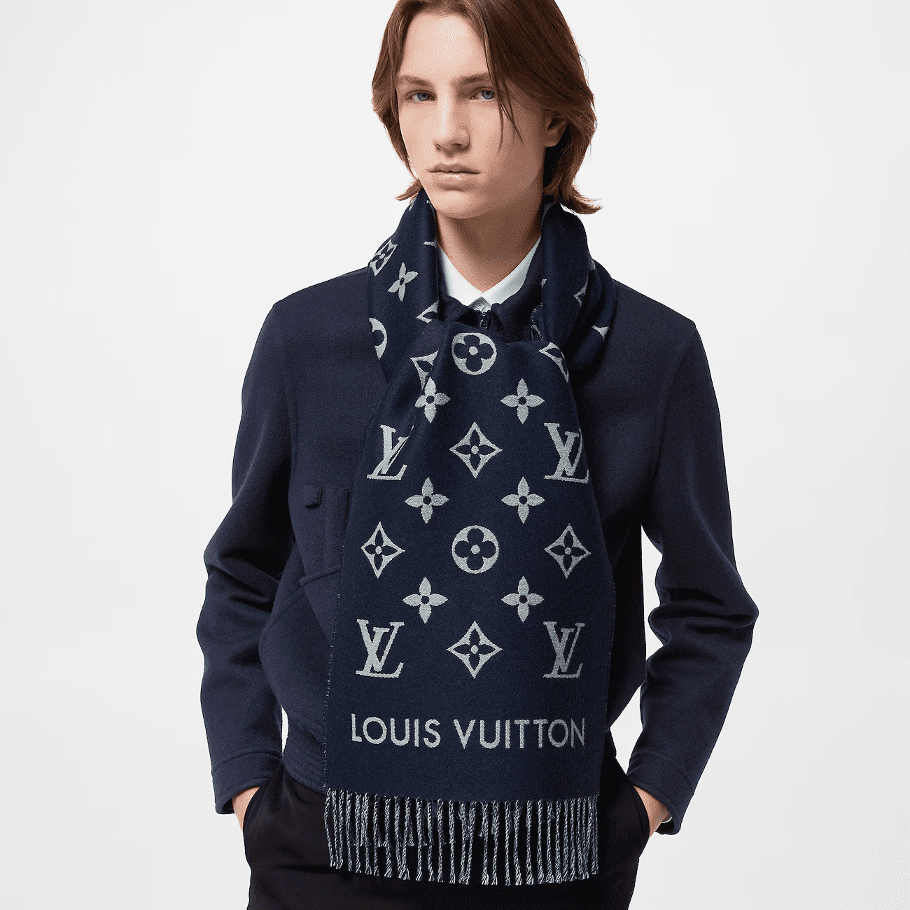 Louis Vuitton M79130 ALL ABOUT Monogram Scarf