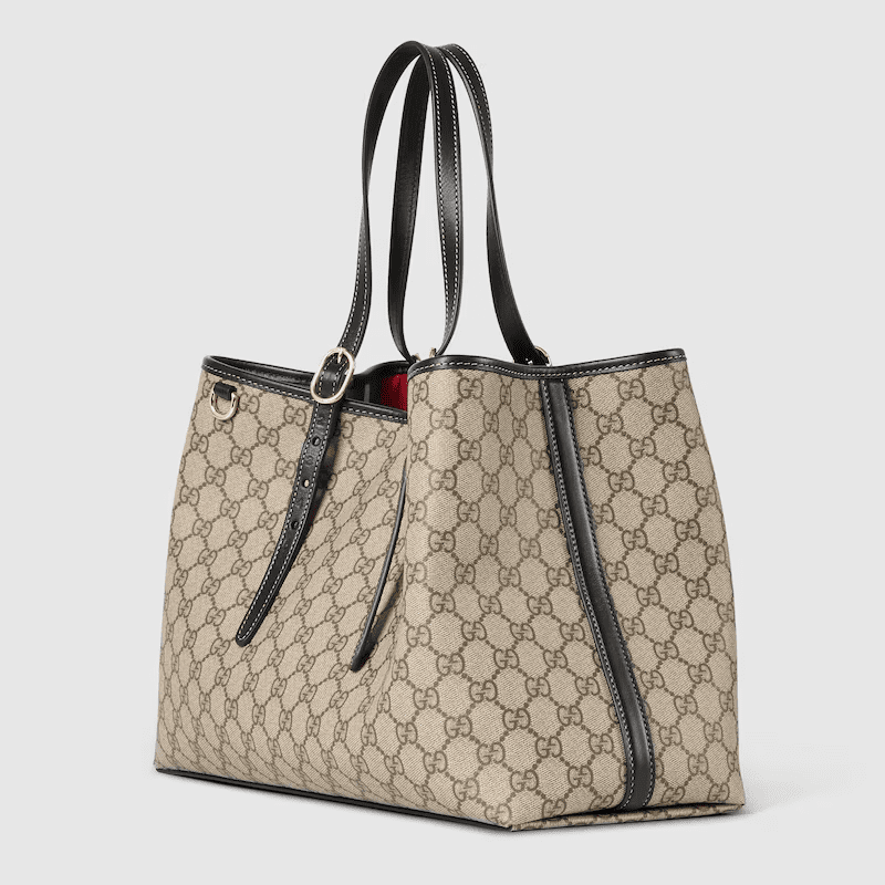 GUCCI EMBLEM LARGE TOTE BAG