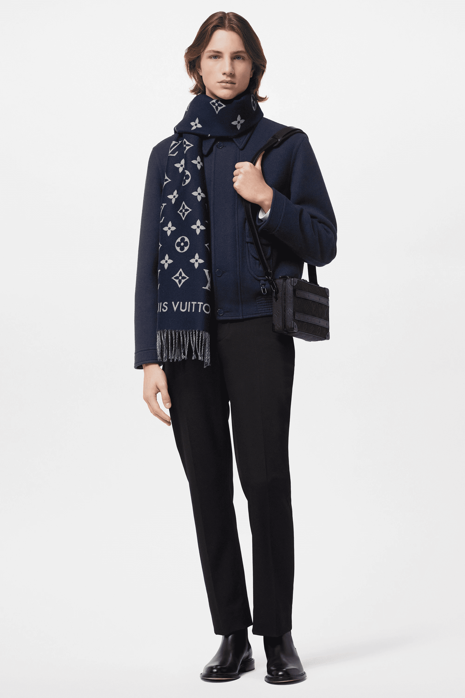Louis Vuitton M79130 ALL ABOUT Monogram Scarf