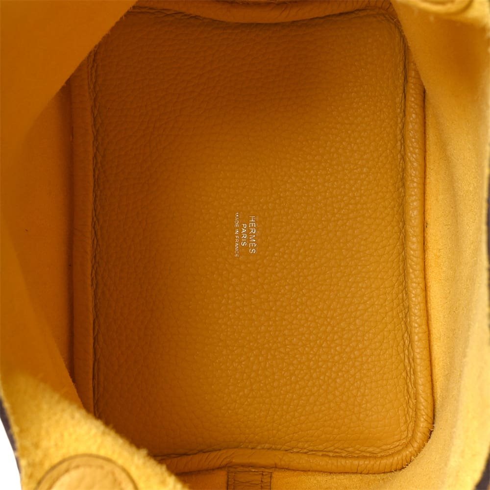Hermès Picotin Lock 18 Sun Clemence Palladium Hardware