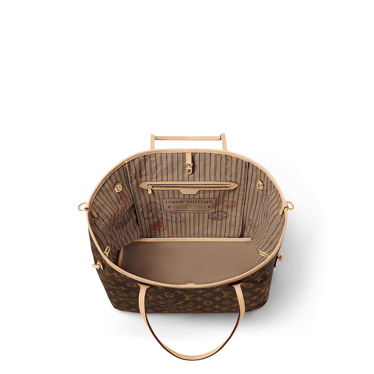 Louis Vuitton M11948 Neverfull Bandoulière Inside Out GM